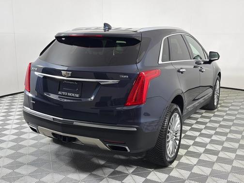 Blue 2018 Cadillac XT5 Platinum