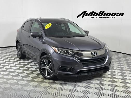 Gray 2021 Honda HR-V EX-L