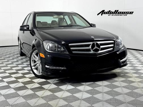 Black 2012 Mercedes-Benz C-Class C 250