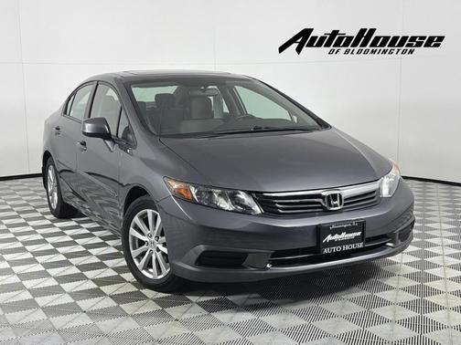 Gray 2012 Honda Civic EX