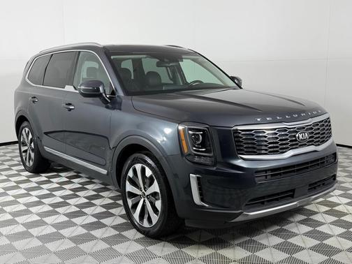 Gray 2020 Kia Telluride EX