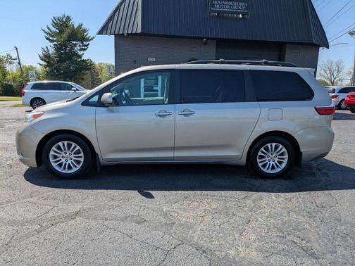 BEIGE 2016 Toyota Sienna XLE