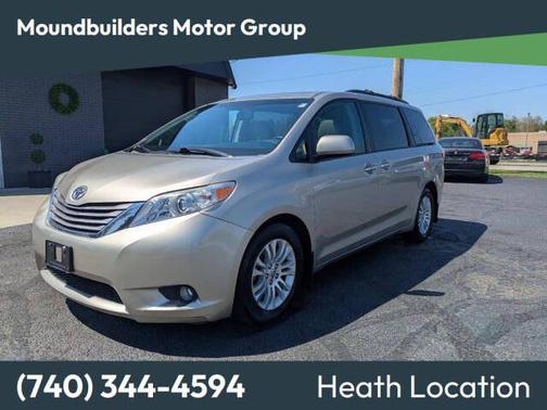 BEIGE 2016 Toyota Sienna XLE