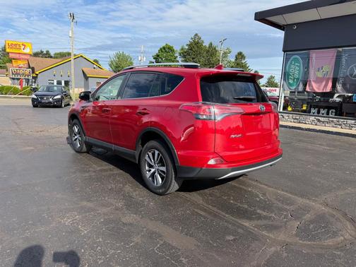 RED 2016 Toyota RAV4 XLE