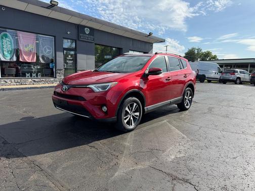 RED 2016 Toyota RAV4 XLE