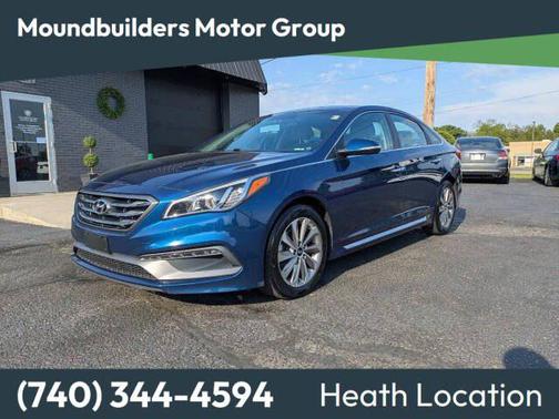 BLUE 2017 Hyundai SONATA Sport