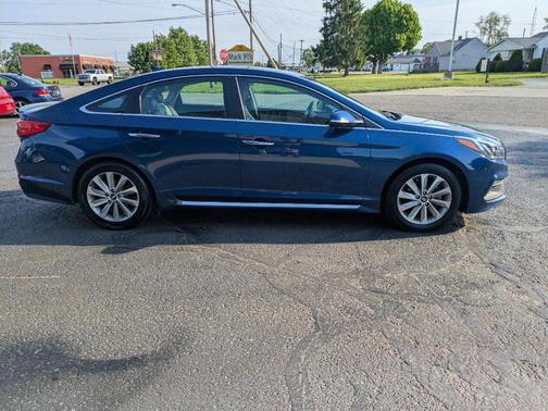 BLUE 2017 Hyundai SONATA Sport