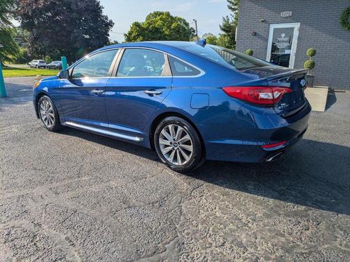BLUE 2017 Hyundai SONATA Sport