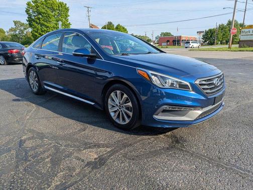 BLUE 2017 Hyundai SONATA Sport