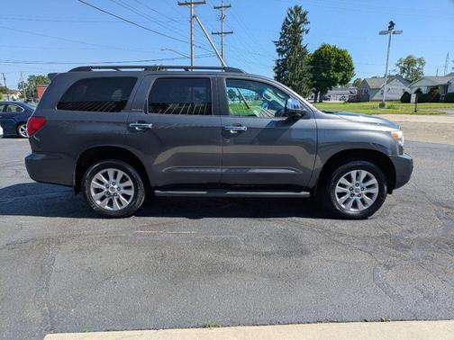 GREY 2011 Toyota Sequoia Platinum