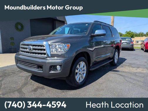 GREY 2011 Toyota Sequoia Platinum