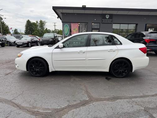 Satin White Pearl 2008 Subaru Impreza WRX
