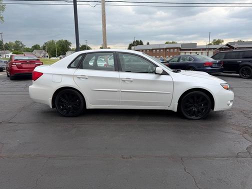 Satin White Pearl 2008 Subaru Impreza WRX