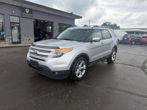 Ingot Silver Metallic 2013 Ford Explorer Limited