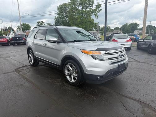 Ingot Silver Metallic 2013 Ford Explorer Limited