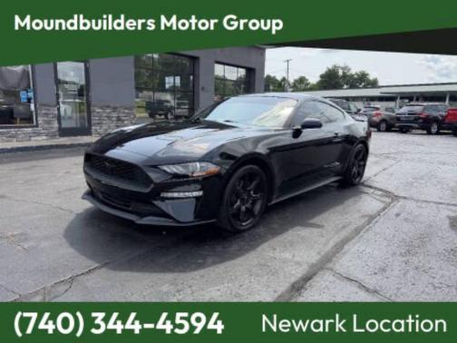 BLACK 2018 Ford Mustang EcoBoost