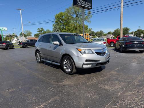 SILVER 2011 Acura MDX SH-AWD W/ADVANCE W/RES