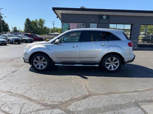 SILVER 2011 Acura MDX SH-AWD W/ADVANCE W/RES