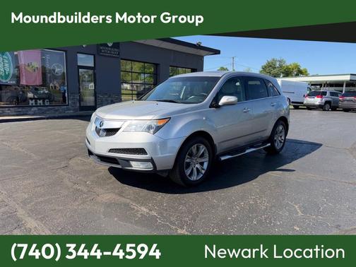 SILVER 2011 Acura MDX SH-AWD W/ADVANCE W/RES