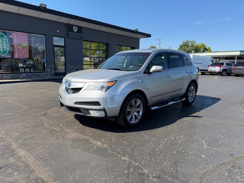 SILVER 2011 Acura MDX SH-AWD W/ADVANCE W/RES