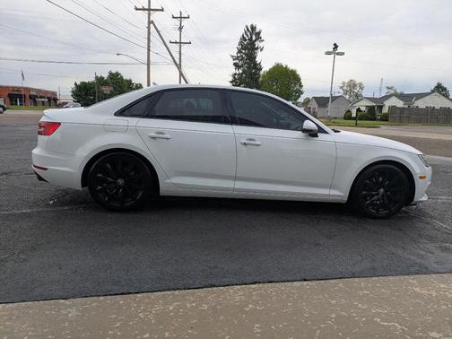 WHITE 2017 Audi A4 2.0T Premium
