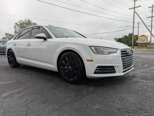 WHITE 2017 Audi A4 2.0T Premium