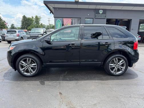 BLACK 2012 Ford Edge SEL