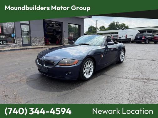 BLUE 2004 BMW Z4 2.5i Roadster
