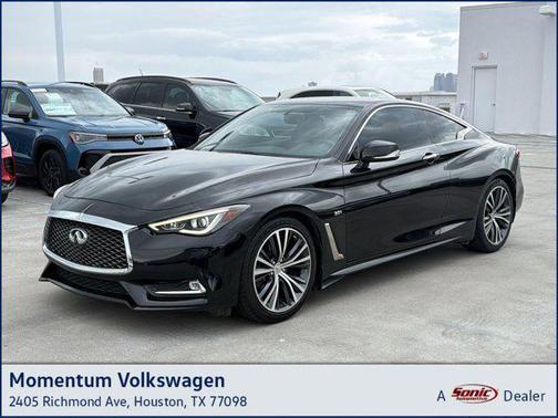 Black Obsidian 2018 INFINITI Q60 3.0T LUXE