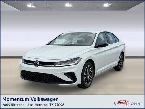 Pure White exterior 2026 Volkswagen Jetta 1.4T S