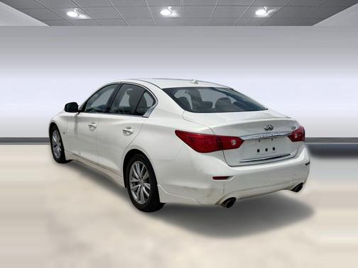 Moonlight White 2015 INFINITI Q50 Base