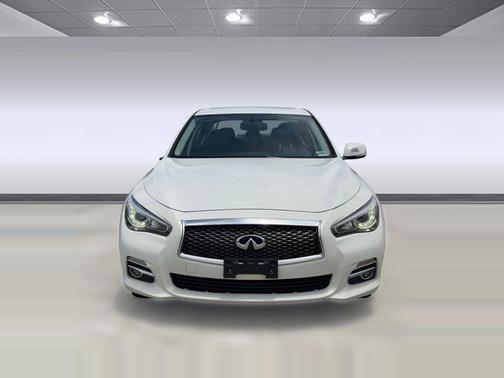 Moonlight White 2015 INFINITI Q50 Base