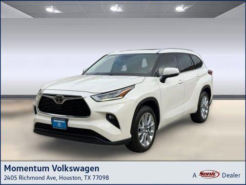 Blizzard Pearl 2021 Toyota Highlander Limited