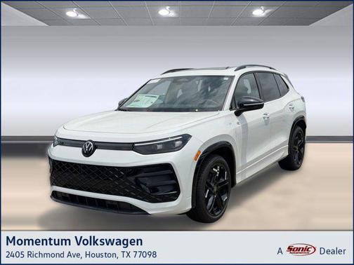 opal white pearl 2026 Volkswagen Tiguan 2.0T SE R-Line Black