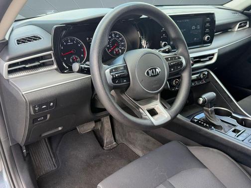 Gravity Gray 2021 Kia K5 LXS