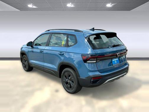 Monterey Blue exterior 2025 Volkswagen Taos 1.5T S