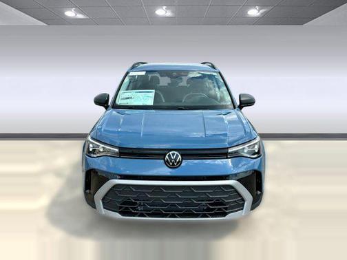 Monterey Blue exterior 2025 Volkswagen Taos 1.5T S