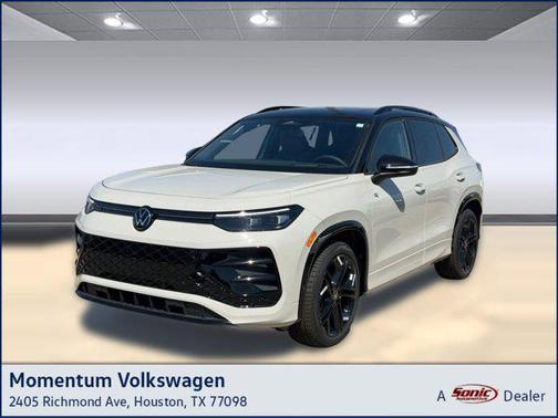 Sandstone w/Deep Black Roof 2026 Volkswagen Tiguan 2.0T SE R-Line Black