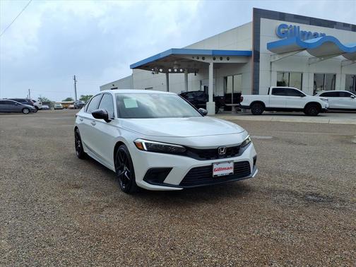 Platinum White Pearl 2024 Honda Civic