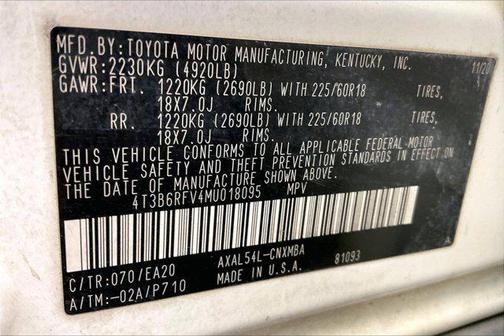 2021 Toyota RAV4 Hybrid XLE Premium