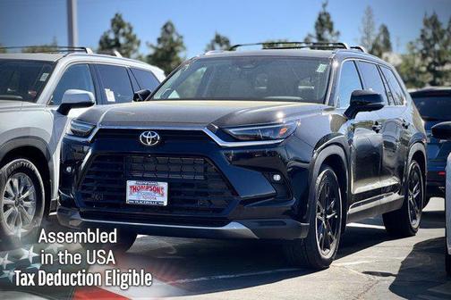 Midnight Black Metallic 2026 Toyota Grand Highlander Hybrid Limited