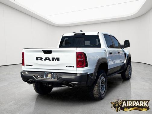 Bright White Clearcoat 2026 RAM 1500 RHO Crew Cab 4x4 5'7' Box