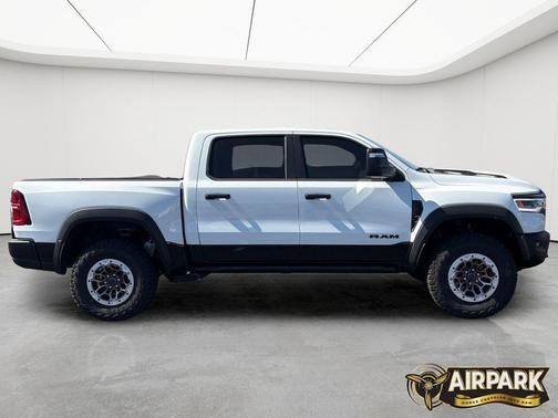Bright White Clearcoat 2026 RAM 1500 RHO Crew Cab 4x4 5'7' Box