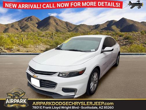 Summit White 2018 Chevrolet Malibu LT