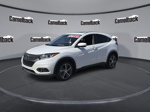 Platinum White Pearl 2022 Honda HR-V EX