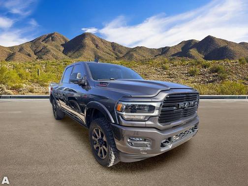 Granite Crystal Metallic Clearcoat 2022 RAM 2500 Laramie Crew Cab 4x4 6'4' Box