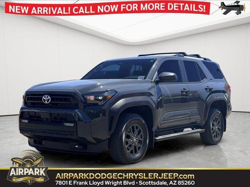 Black 2025 Toyota 4Runner SR5
