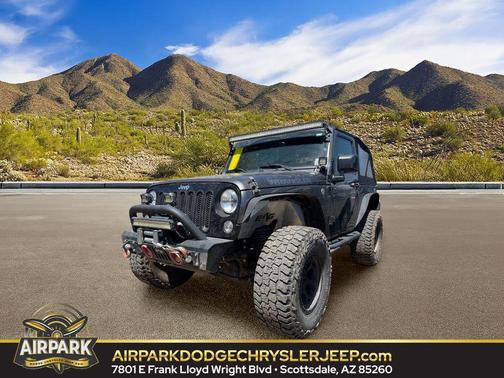 Granite Crystal Metallic Clearcoat 2017 Jeep Wrangler Big Bear