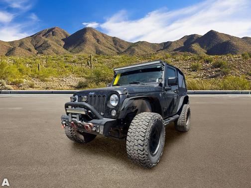 Granite Crystal Metallic Clearcoat 2017 Jeep Wrangler Big Bear