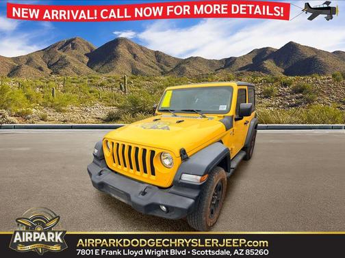 Hellayella Clearcoat 2019 Jeep Wrangler Sport